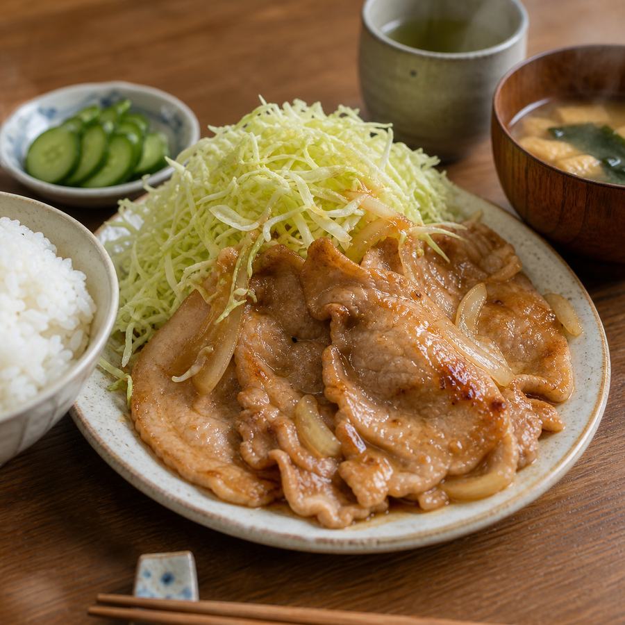 しょうが焼き定食